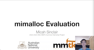 Micah Sinclair: Investigating mimalloc Behaviour as the Number of Mutator Threads Increases